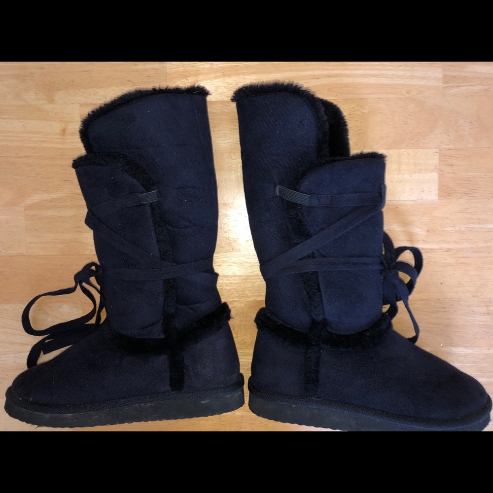 Black Winter Boots